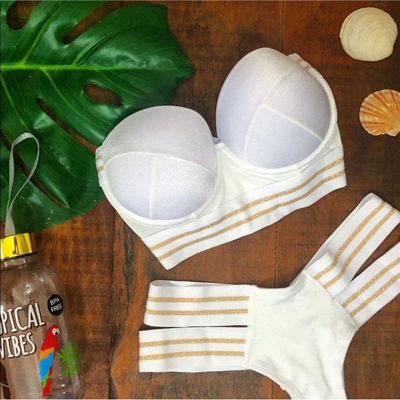 Push/up Bikini w/ removable strap - top & bottom - Picture 7 of 12